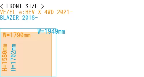 #VEZEL e:HEV X 4WD 2021- + BLAZER 2018-